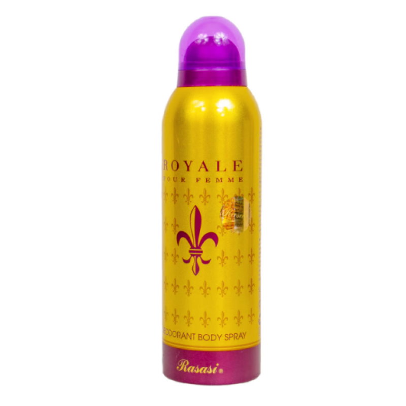 RASASI ROYALE DEODORANT BODY SPRAY FEMME BODY 200ml